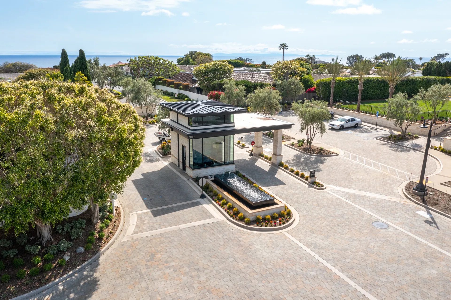 Aerial photograph from the architectural monarch dana point project