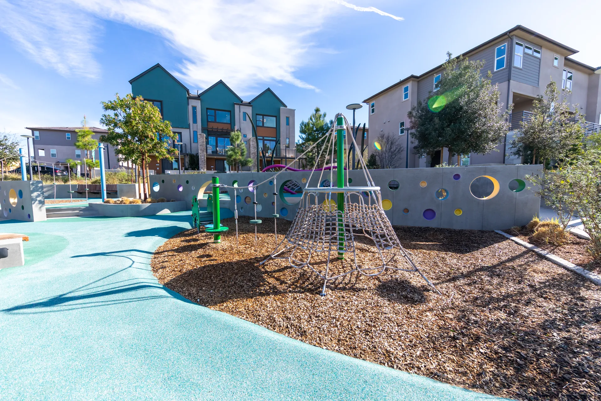 Architectural photograph from the rise park architectural project